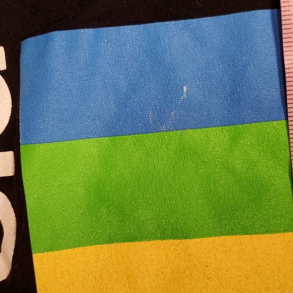 POLAROID logo black short sleeve graphic print tee shirt XXL Retro camera - Picture 3 of 5